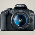Canon EOS Rebel T7 DSLR Camera - Black