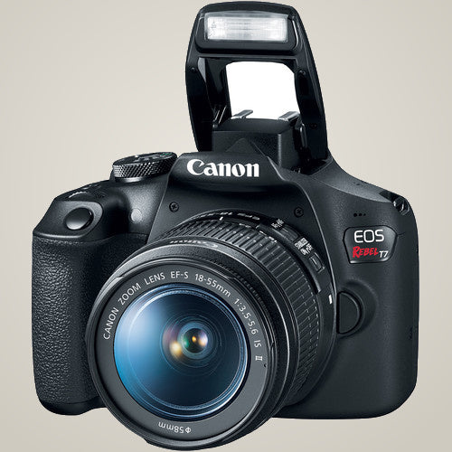 Canon EOS Rebel T7 DSLR Camera - Black