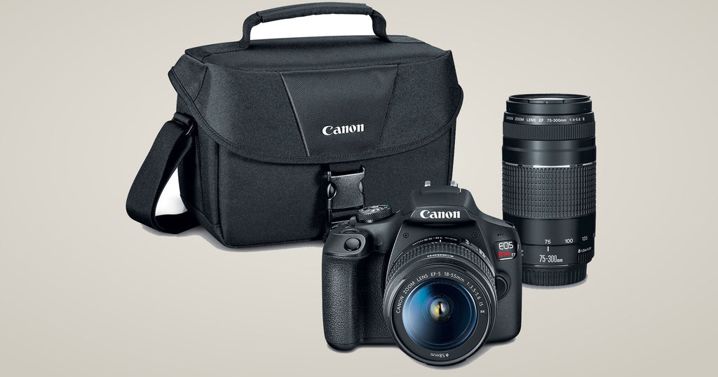 Canon EOS Rebel T7 DSLR Camera - Black